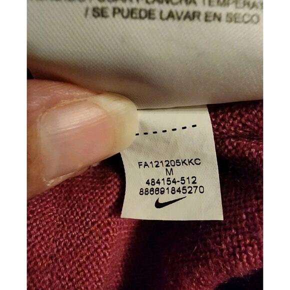 Nike Golf Merino Wool Blend Pull Over Sweater Women's Size M Tour Performance - Picture 2 of 10